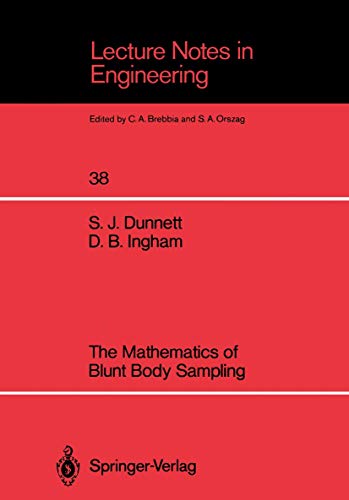 Stock image for The Mathematics of Blunt Body Sampling. Lecture Notes in Engineering 38 for sale by Zubal-Books, Since 1961