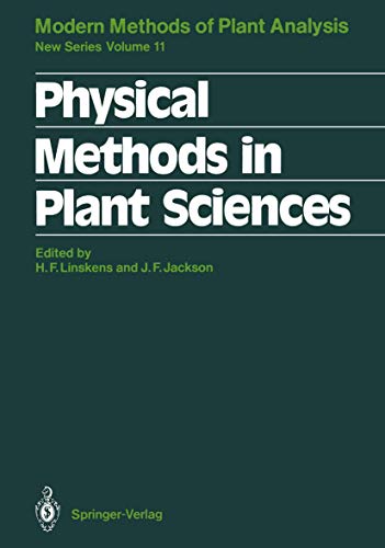 9783540503323: Physical Methods in Plant Sciences: 11 (Molecular Methods of Plant Analysis)