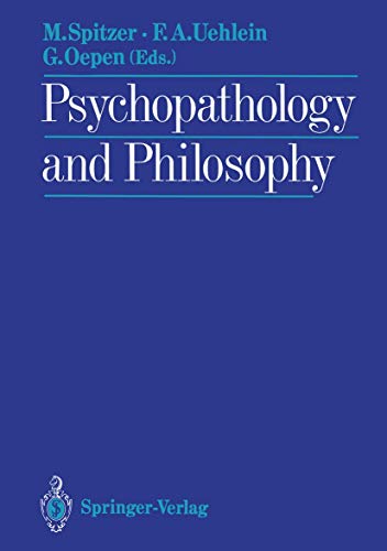 Stock image for Psychopathology and Philosophy (English and German Edition) for sale by medimops