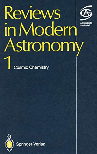 Reviews in Modern Astronomy 1. Cosmic Chemistry. - Klare, Gerhard (Ed.)