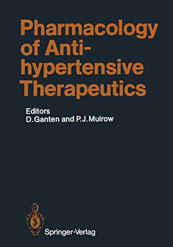 Stock image for Pharmacology of Antihypertensive Therapeutics (Handbook of Experimental Pharmacology, Volume 93) for sale by Zubal-Books, Since 1961