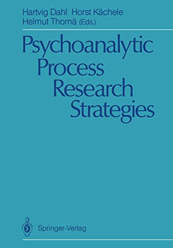 Imagen de archivo de Psychoanalytic Process Research Strategies a la venta por dsmbooks