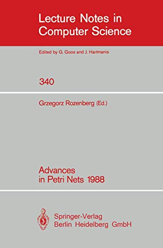 Advances in Petri Nets 1988 - Rozenberg, Grzegorz