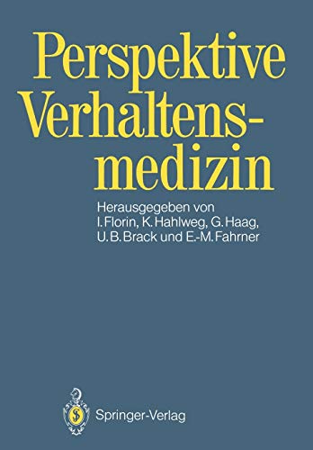 Stock image for Perspektive Verhaltensmedizin for sale by Kennys Bookshop and Art Galleries Ltd.
