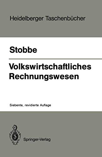 9783540511519: Volkswirtschaftliches Rechnungswesen: 14 (Heidelberger Taschenbucher)