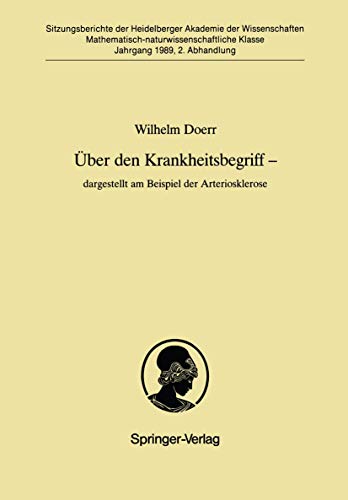 Über den Krankheitsbegriff - dargestellt am Beispiel der Arteriosklerose