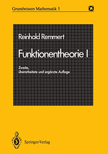 9783540512387: Funktionentheorie I (Grundwissen Mathematik) (German Edition)