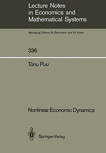 9783540514381: Nonlinear Economic Dynamics