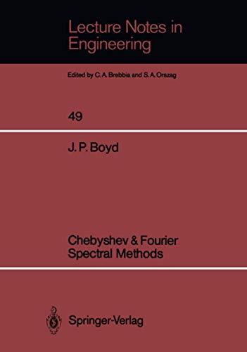 9783540514879: Chebyshev & Fourier Spectral Methods: 49