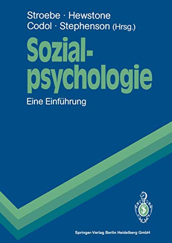 Beispielbild fr Sozialpsychologie: Eine Einfhrung (Springer-Lehrbuch) zum Verkauf von medimops