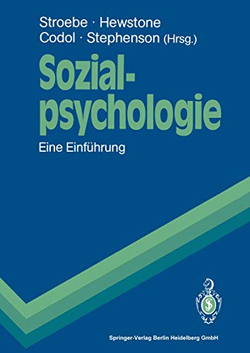 Imagen de archivo de Sozialpsychologie: Eine Einfhrung (Springer-Lehrbuch) a la venta por medimops