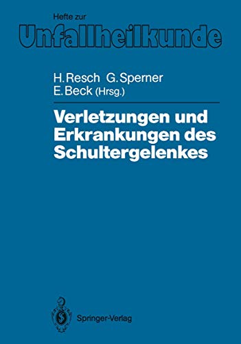 Stock image for Verletzungen und Erkrankungen des Schultergelenkes for sale by Arbeitskreis Recycling e.V.