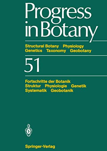 Beispielbild fr Progress in Botany 51 (English and German Edition) Esser, K.; Kubitzi, K.; Runge, M. and Ziegler, H. zum Verkauf von CONTINENTAL MEDIA & BEYOND