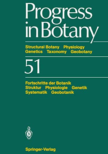 Stock image for Progress in Botany 51 (English and German Edition) Esser, K.; Kubitzi, K.; Runge, M. and Ziegler, H. for sale by CONTINENTAL MEDIA & BEYOND