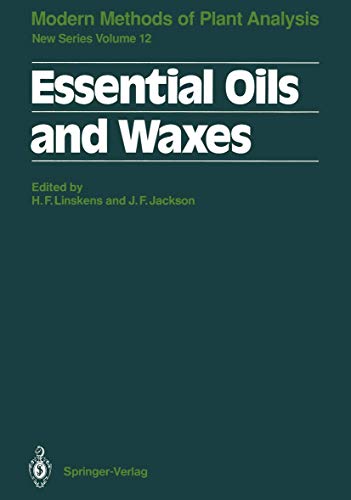 Beispielbild fr Essential Oils and Waxes zum Verkauf von Better World Books