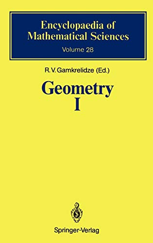9783540519997: Geometry I: Basic Ideas and Concepts of Differential Geometry: 28 (Encyclopaedia of Mathematical Sciences)