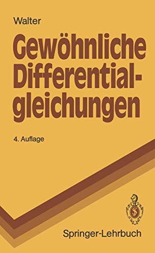 Beispielbild fr Gew Hnliche Differentialgleichungen: Eine Einf Hrung (Springer-Lehrbuch) (German Edition) zum Verkauf von medimops