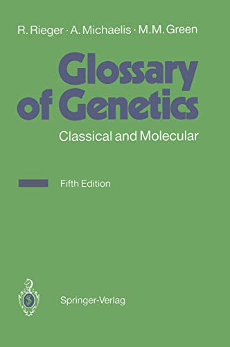 9783540520542: Glossary of Genetics: Classical and Molecular
