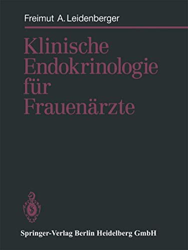 Beispielbild fr Klinische Endokrinologie fr Frauenrzte zum Verkauf von Antiquariat Hoffmann