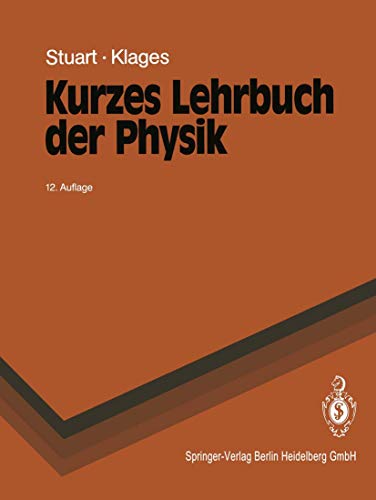 Stock image for Kurzes Lehrbuch der Physik for sale by Buchpark