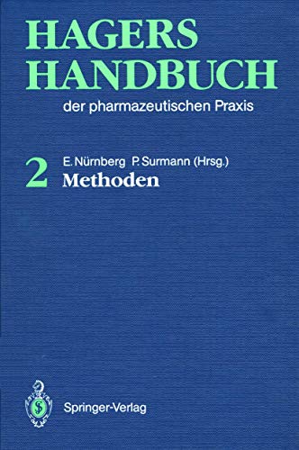 9783540524595: Hagers Handbuch der pharmazeutischen Praxis: Band 2: Methoden