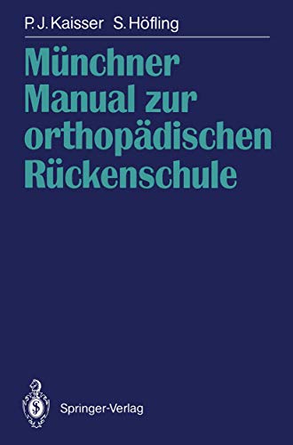 Münchner Manual zur Orthopädischen Rückenschule