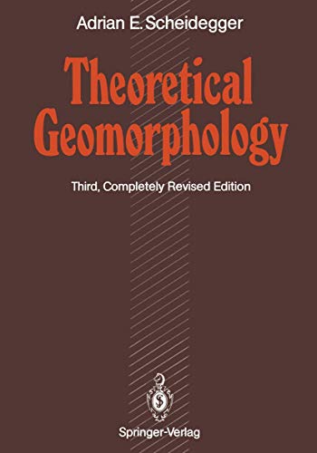 9783540525103: Theoretical Geomorphology