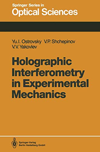 9783540526049: Holographic Interferometry in Experimental Mechanics: 60 (Springer Series in Optical Sciences)