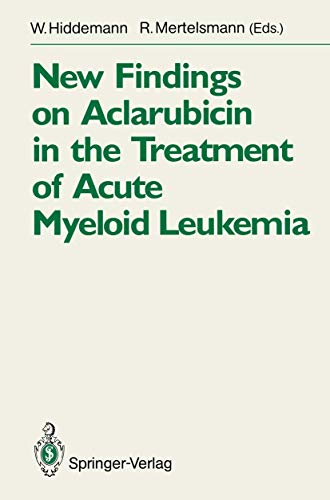 Stock image for New Findings on Aclarubicin in the Treatment of Acute Myeloid Leukaemia for sale by Kennys Bookshop and Art Galleries Ltd.