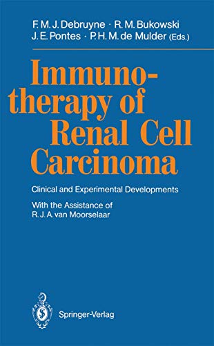 Beispielbild fr Immunotherapy of Renal Cell Carcinoma: Clinical and Experimental Developments zum Verkauf von Mispah books