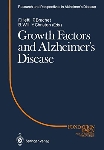 Stock image for Growth Factors and Alzheimer's Disease (Research and Perspectives in Alzheimer's Disease) for sale by Wonder Book