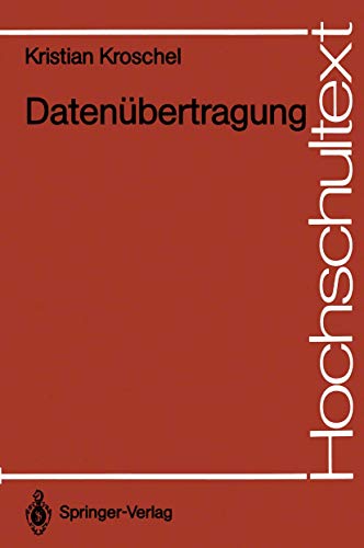 9783540537465: Datenbertragung: Eine Einfhrung (Hochschultext) (German Edition)