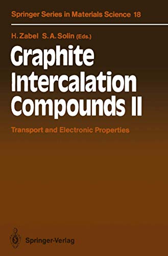 Stock image for Graphite Intercalation Compounds II for sale by Mispah books