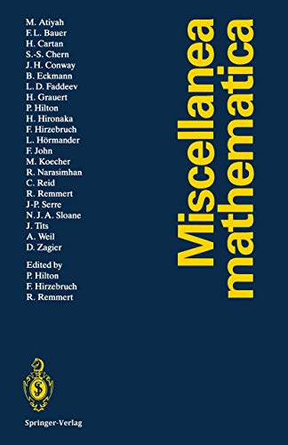 9783540541745: Miscellanea Mathematica