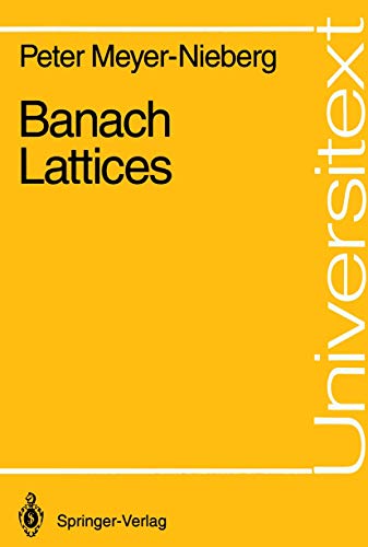 9783540542018: Banach Lattices (Universitext)