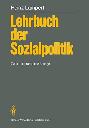 9783540543305: Lehrbuch Der Sozialpolitik