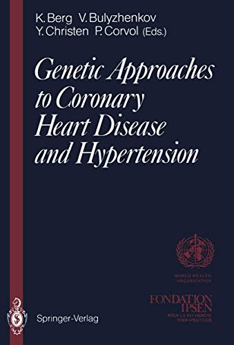 Stock image for Genetic Approaches to Coronary Heart Disease and Hypertension for sale by Ammareal