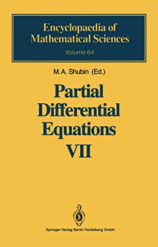 Beispielbild fr Partial Differential Equations VII: Spectral Theory of Differential Operators zum Verkauf von Ammareal