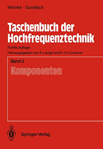 Stock image for Taschenbuch der Hochfrequenztechnik: Band 2: Komponenten (German Edition) for sale by Books Unplugged