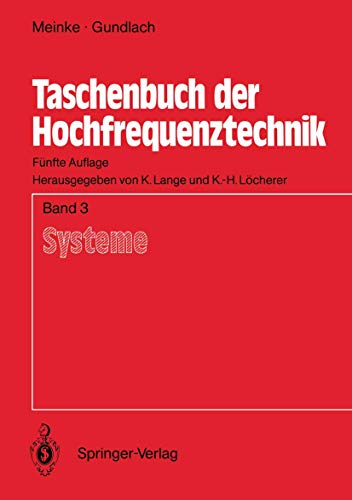 Beispielbild fr Taschenbuch der Hochfrequenztechnik : Band 3: Systeme zum Verkauf von Buchpark