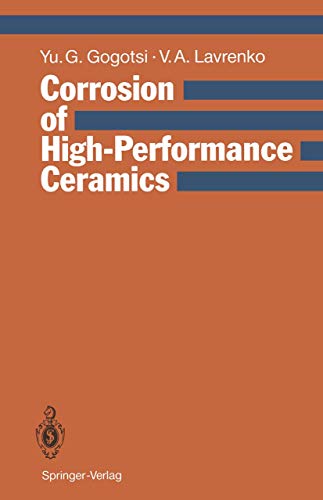 Stock image for Corrosion of High-Performance Ceramics for sale by Buchpark
