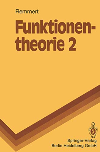 Funktionentheorie 2 (Springer-Lehrbuch) (German Edition) - Remmert, Reinhold