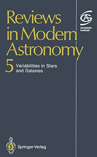 Variabilities in Stars and Galaxies - Klare, Gerhard