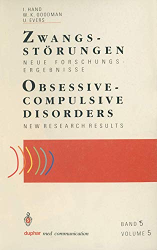 9783540556183: Zwangsstrungen / Obsessive-Compulsive Disorders: Neue Forschungsergebnisse / New Research Results (duphar med communication) (German Edition)