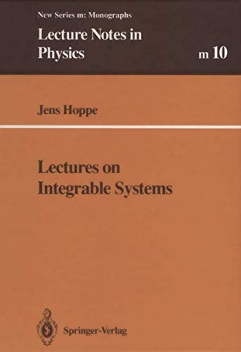 Beispielbild fr Lectures on Integrable Systems zum Verkauf von Buchpark