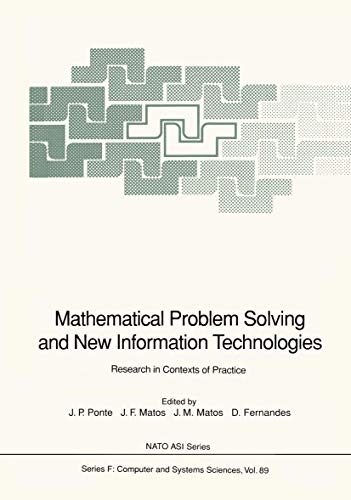 Immagine dell'editore per Mathematical Problem Solving and New Information Technologies: Research in Contexts of Practice (NATO ASI Subseries F:, 89) venduto da Phatpocket Limited
