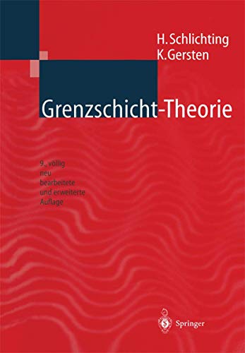 Stock image for Grenzschicht-Theorie (German Edition) for sale by Mispah books