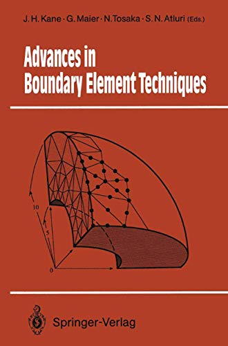 Stock image for Advances in Boundary Element Techniques (Springer Series in Computational Mechanics) for sale by Mispah books