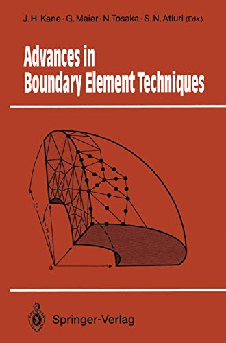 9783540559214: Advances in Boundary Element Techniques (Springer Series in Computational Mechanics)
