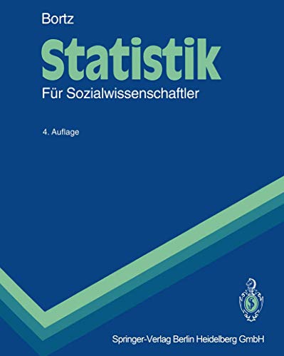 Statistik Für Sozialwissenschaftler - Bortz, Jürgen